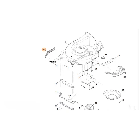 Stihl   Listwa ochronna 6375 706 7305